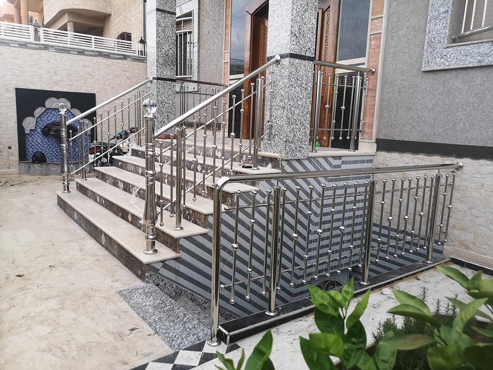 هاندريل ودرابزين استانلس وزجاج